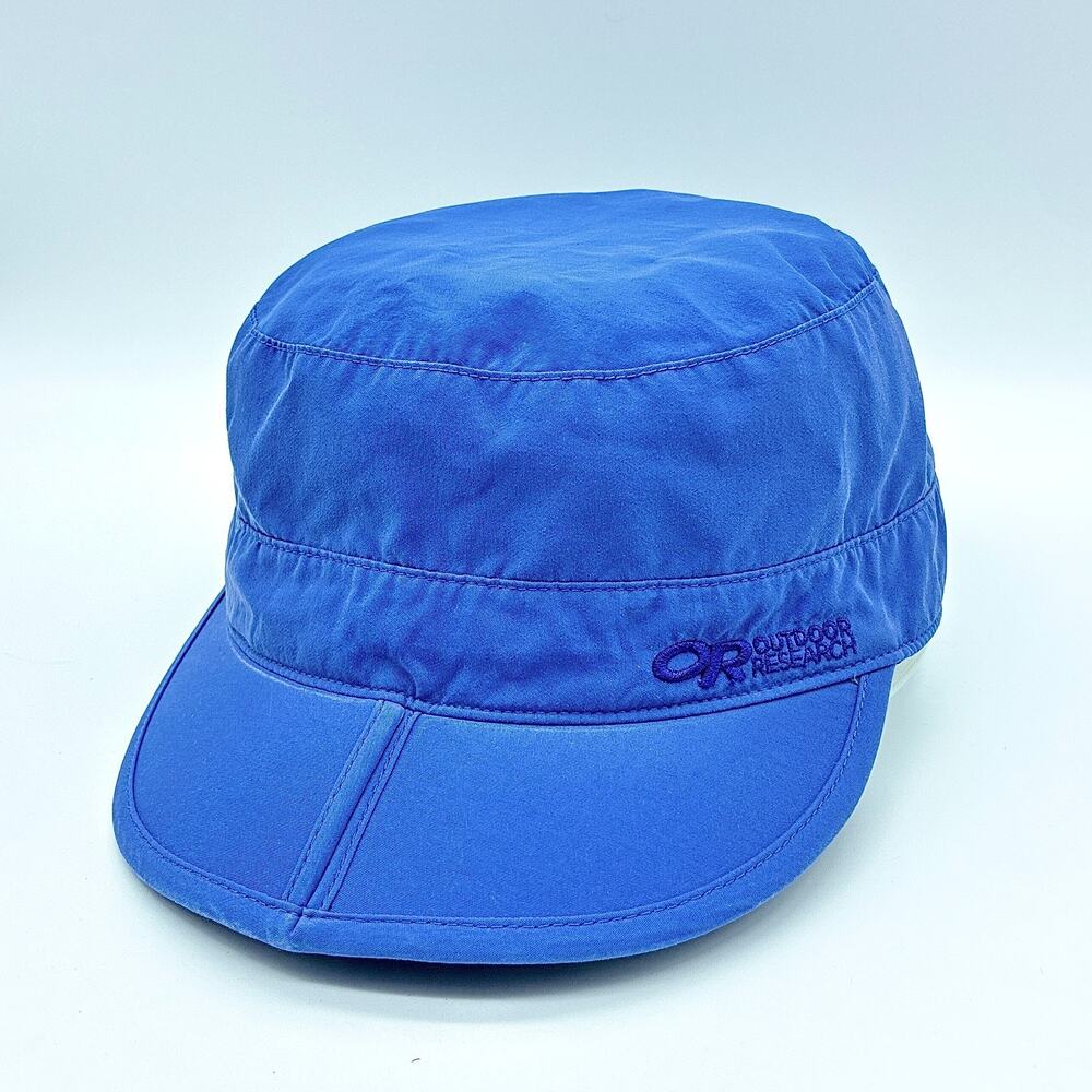 Outdoor Research Radar Pocket Hat L Blue Folding Brim Packable Outdoors Preppy